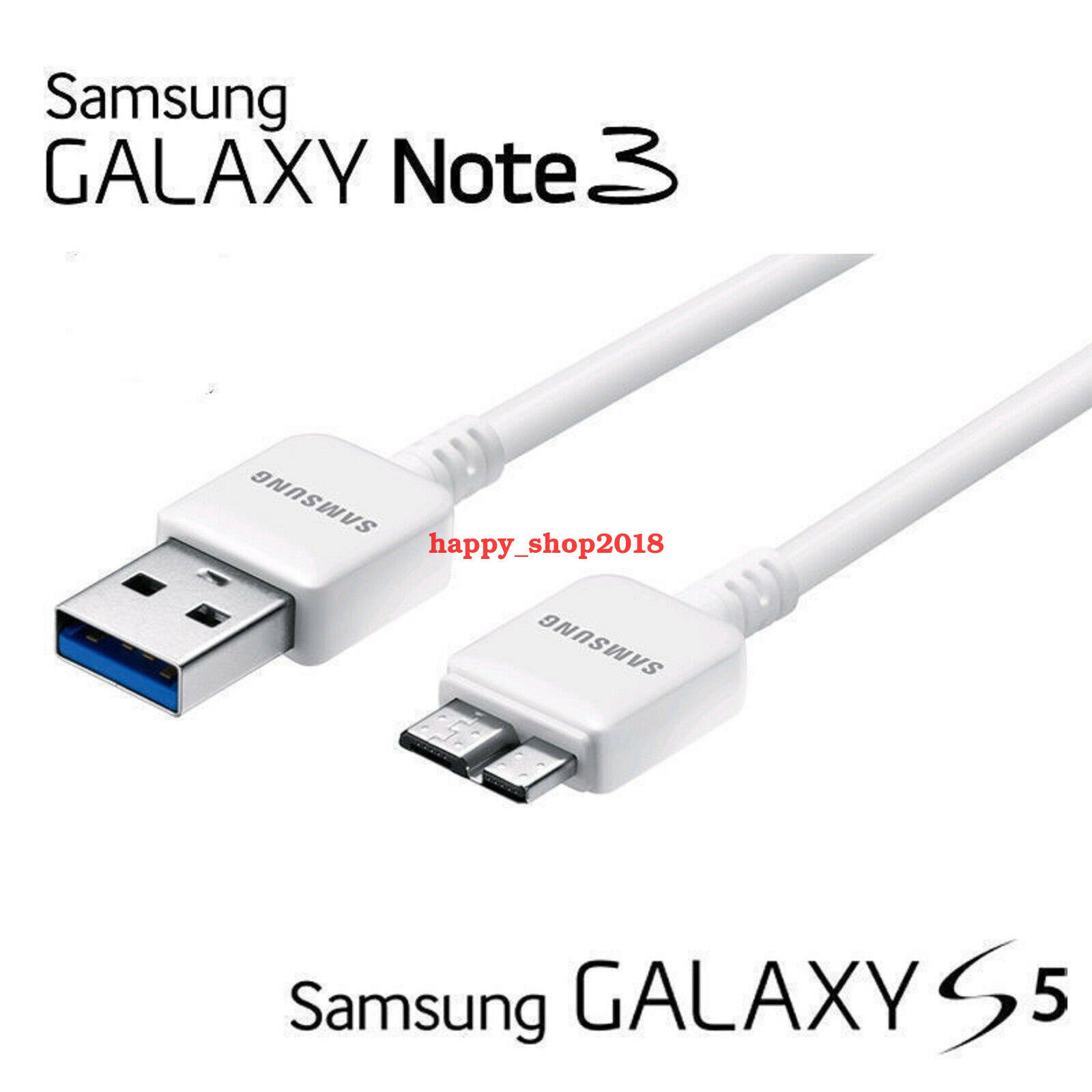 OEM original USB 3.0 Data Charger Cord SYNC Cable for Samsung Galaxy S5 Note 3 New USB 3.0 Data Sync Charger