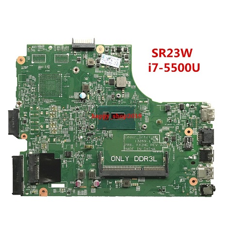 CN-0V28DP V28DP DELL 3543 5749 With i7-5500U CPU Motherboard Test Free Shipping Brand: Dell Number of Me