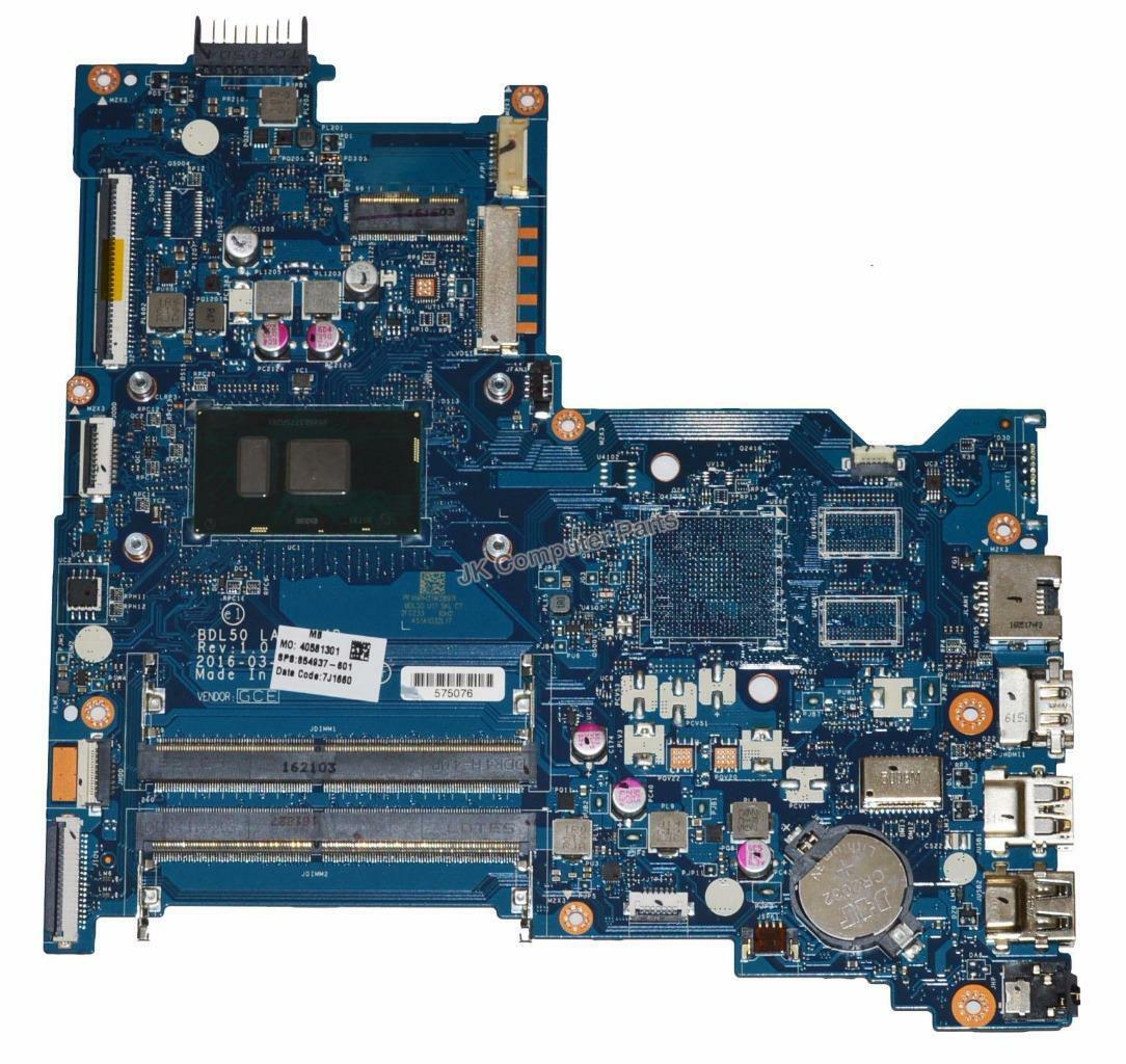 HP 15-AY Laptop Motherboard w/o TS w/ i5-6200U 2.3Ghz CPU 854937-601 HP 15-AY Laptop Motherboard w/o TS w/