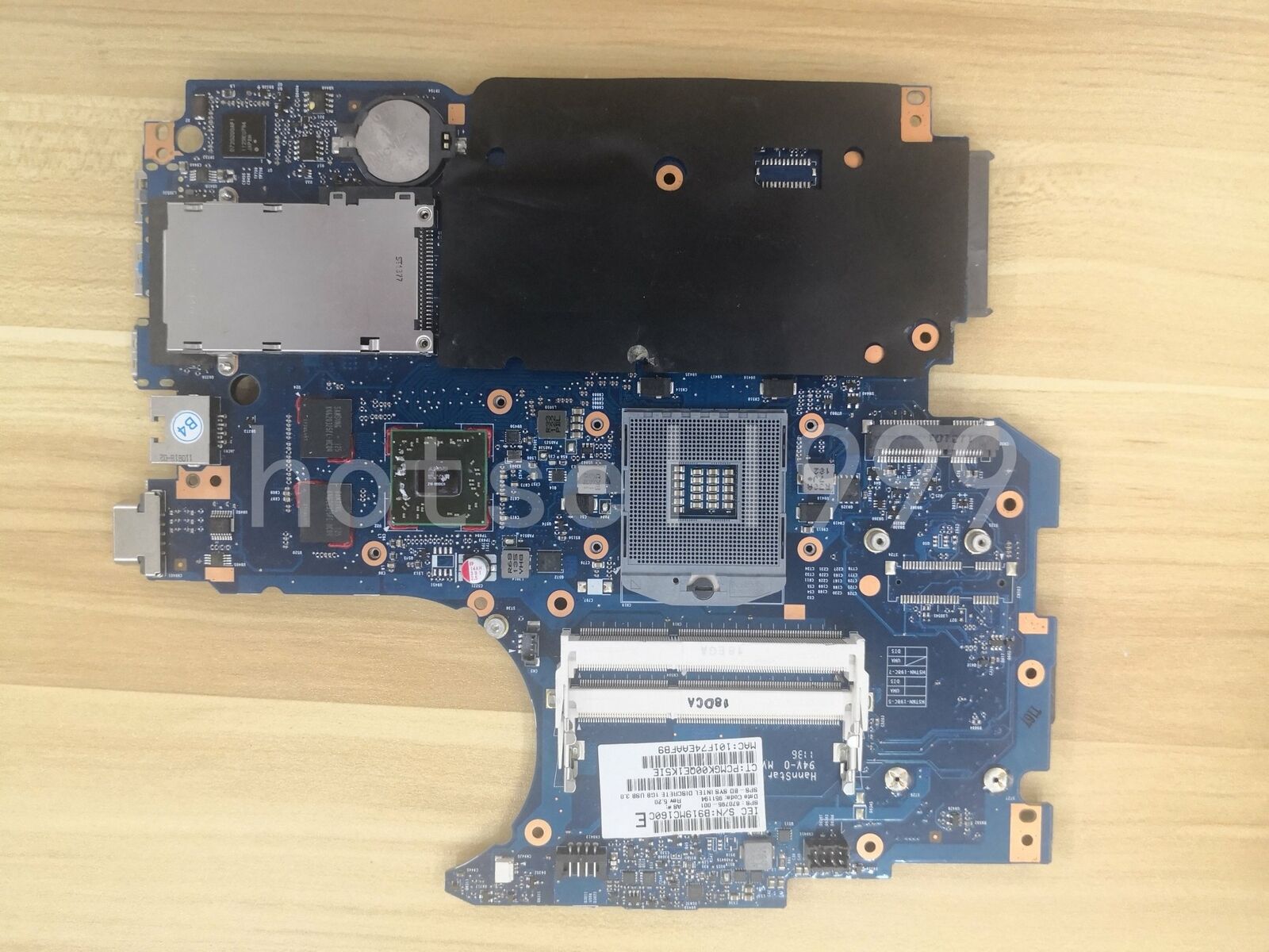 For HP ProBook 4730s 4530s Laptop Motherboard HM65 1GB 670795-001 Tested ok Brand: HP Number of Memory Slo