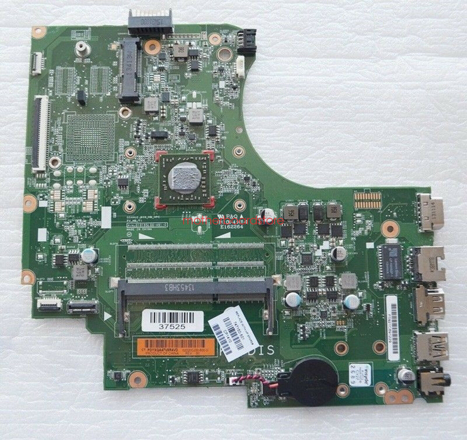 HP 15-D 255 G2 Motherboard w/A6-5200 CPU 747150-601 747150-501 747150-001 Tested Brand: HP Number of Mem
