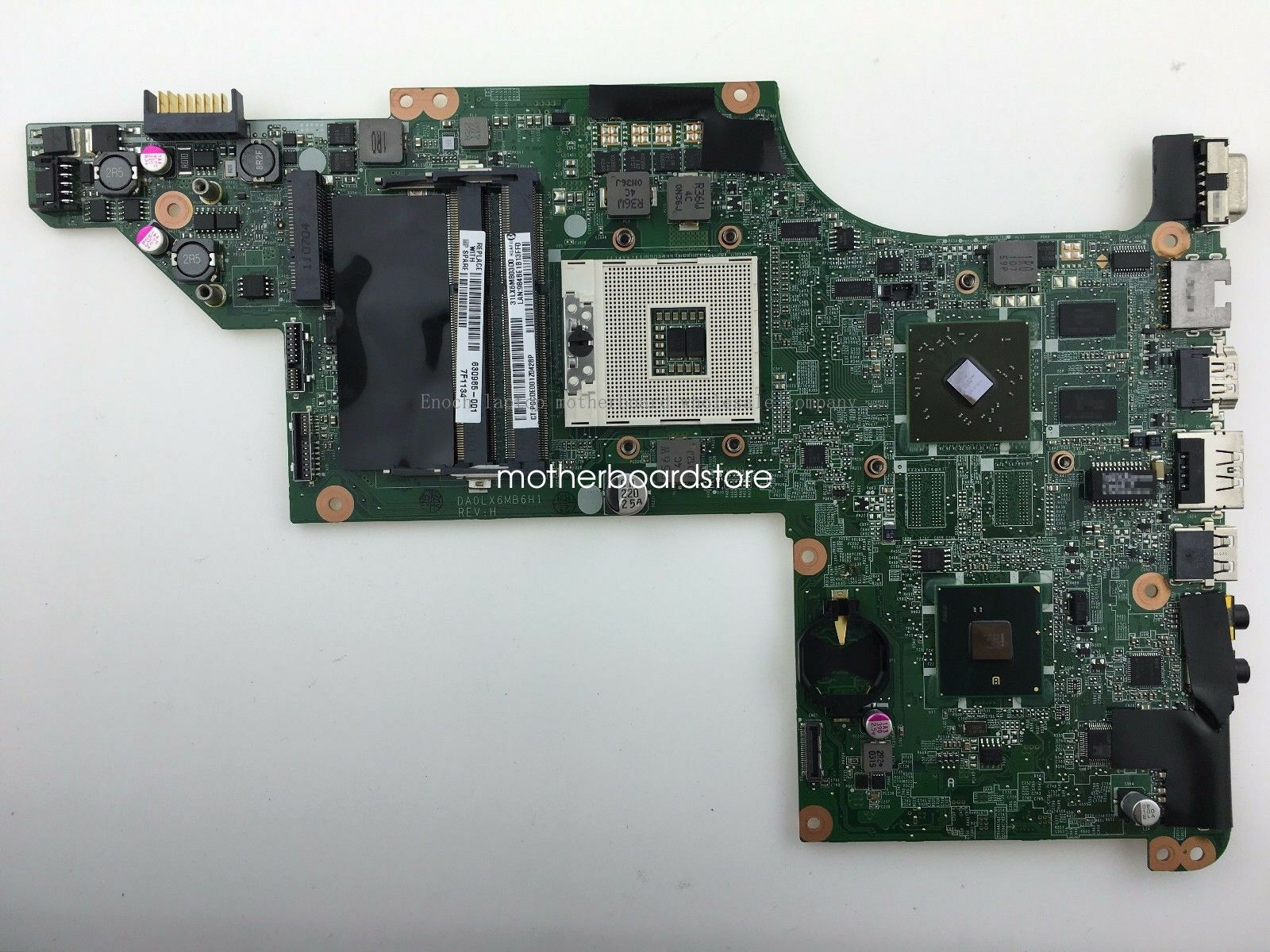 HP DV7 DV7-4000 laptop Intel 6370/512 Motherboard DA0LX6MB6H1 630985-001 Test OK Brand: HP Socket Type: P - Click Image to Close