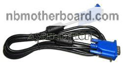 6 FEET SVGA(M) - VGA(M) 6FT Vga 15-PIN M/M Monitor Video Cable