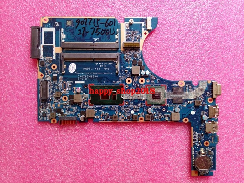 907715-001 907715-601 HP 450 470 G4 w/Intel i7-7500U CPU Motherboard DAOX83MB6H0 HP ProBook 450 470 G4 with - Click Image to Close