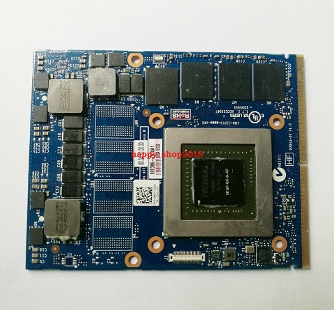 DELL M17X R5 M18X R3 VGA Video Graphics Card N15P-GX-B-A2 GTX 860M 2GB CN-0J0M0K 0J0M0K J0M0K 100% Full tested