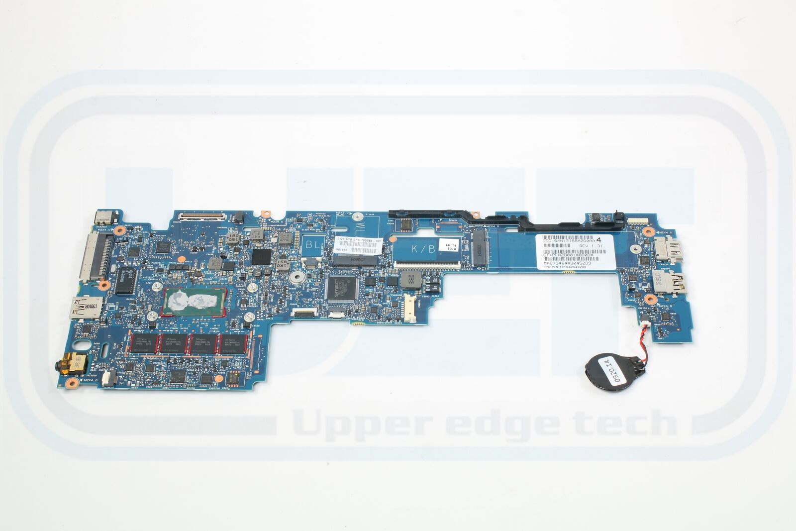 HP Elitebook 1020 G1 Laptop Motherboard 790065-001 M-5Y71 1.2 GHz 8GB Intel Brand: HP Socket Type: integrat
