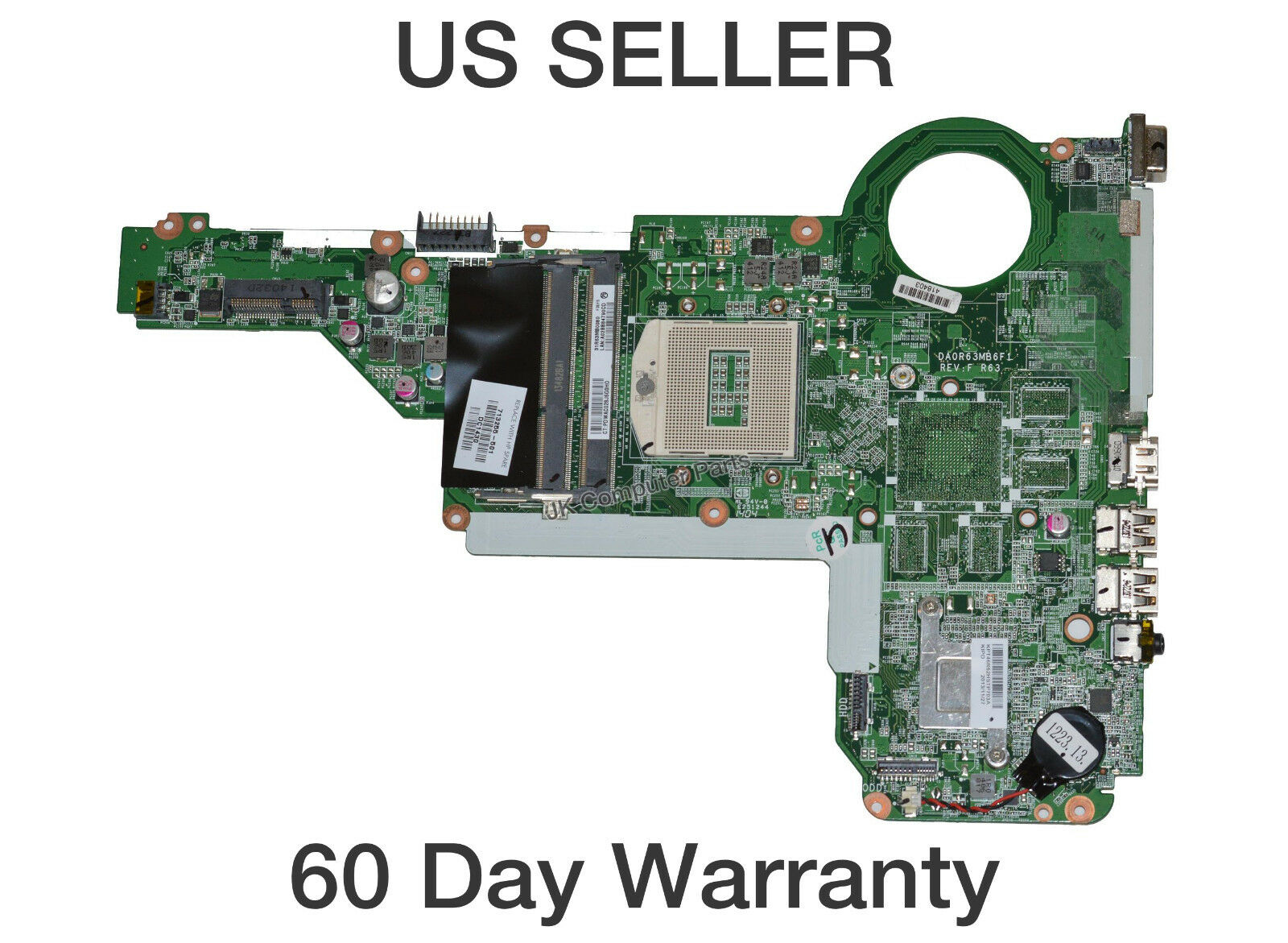 HP 17-E 15-E Intel Laptop Motherboard s947 713255-501 Brand: HP Compatible CPU Brand: Intel MPN: 713255-50