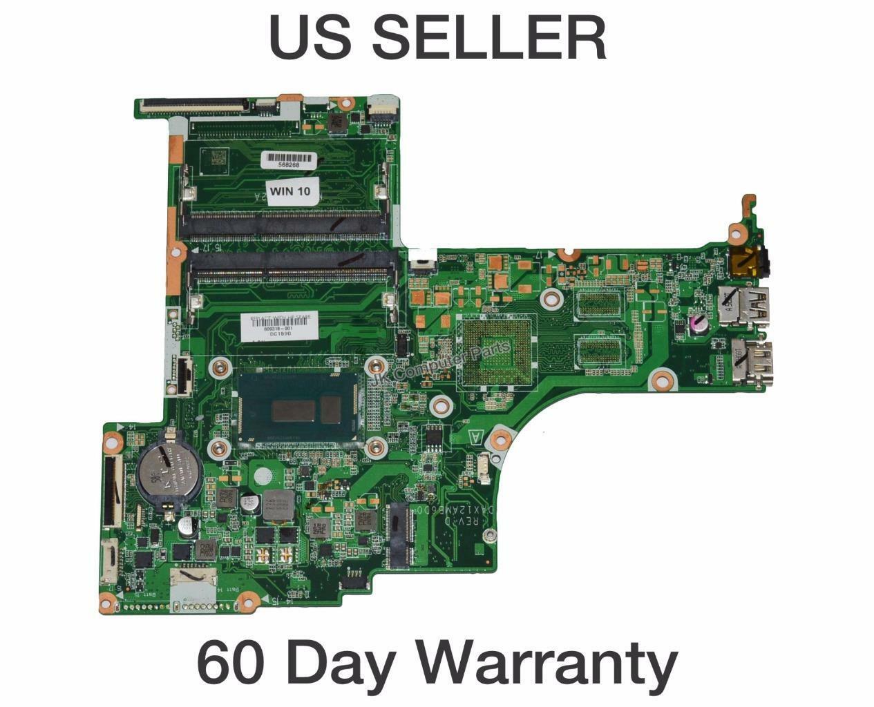 HP Pavilion 17-G Laptop Motherboard w/ Intel i5-5200U 2.2GHz CPU 809318-001 HP Pavilion 17-G Laptop Motherbo