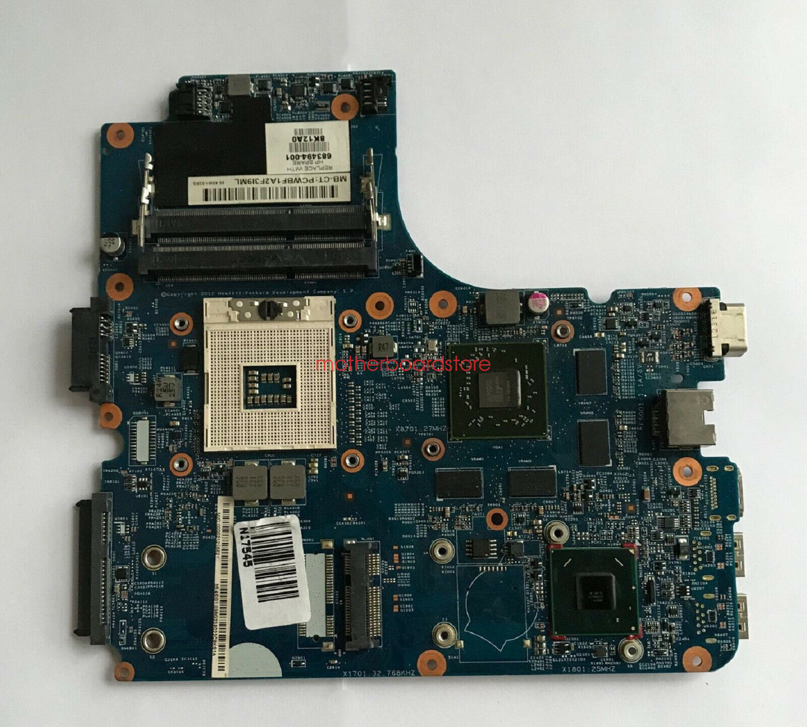 HP 4440S 4540S 4740S 4441s Intel Motherboard 683494-601 683494-501 683494-001 OK Brand: HP Socket Type: P