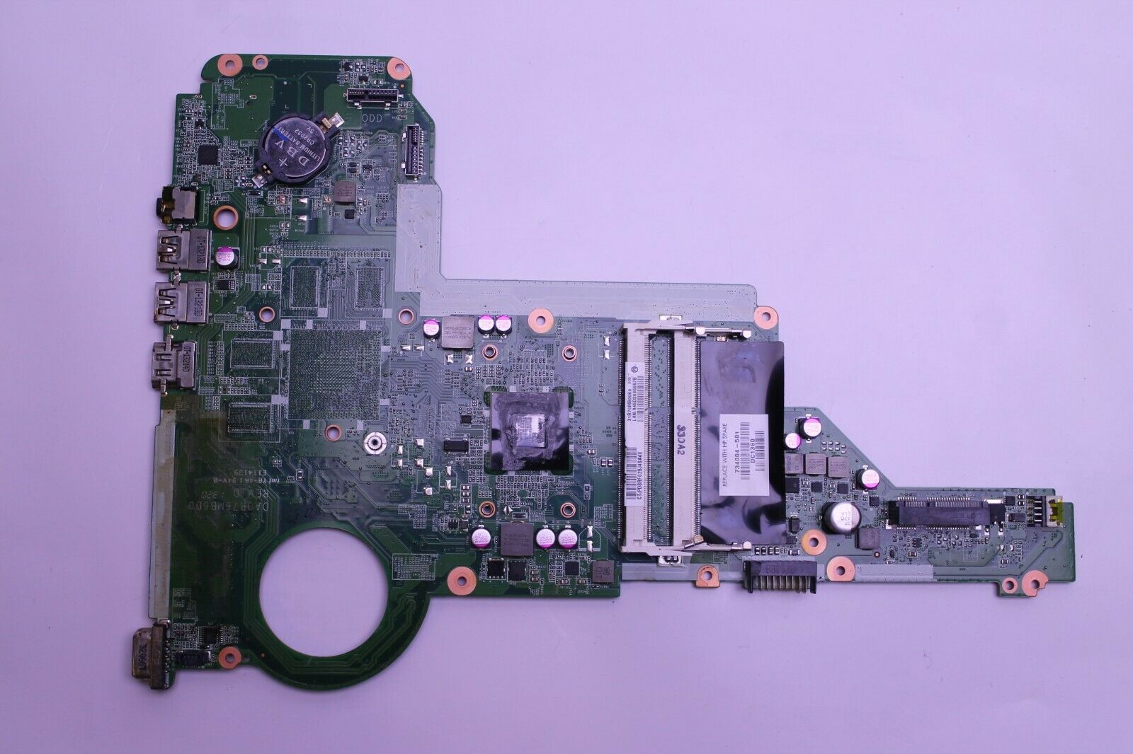 HP PAVILION 15-E 15-E036SA 17-E MOTHERBOARD 734004-501 DA0R76MB6D0 D126 Brand: HP Model: PAVILION 15-E 15-