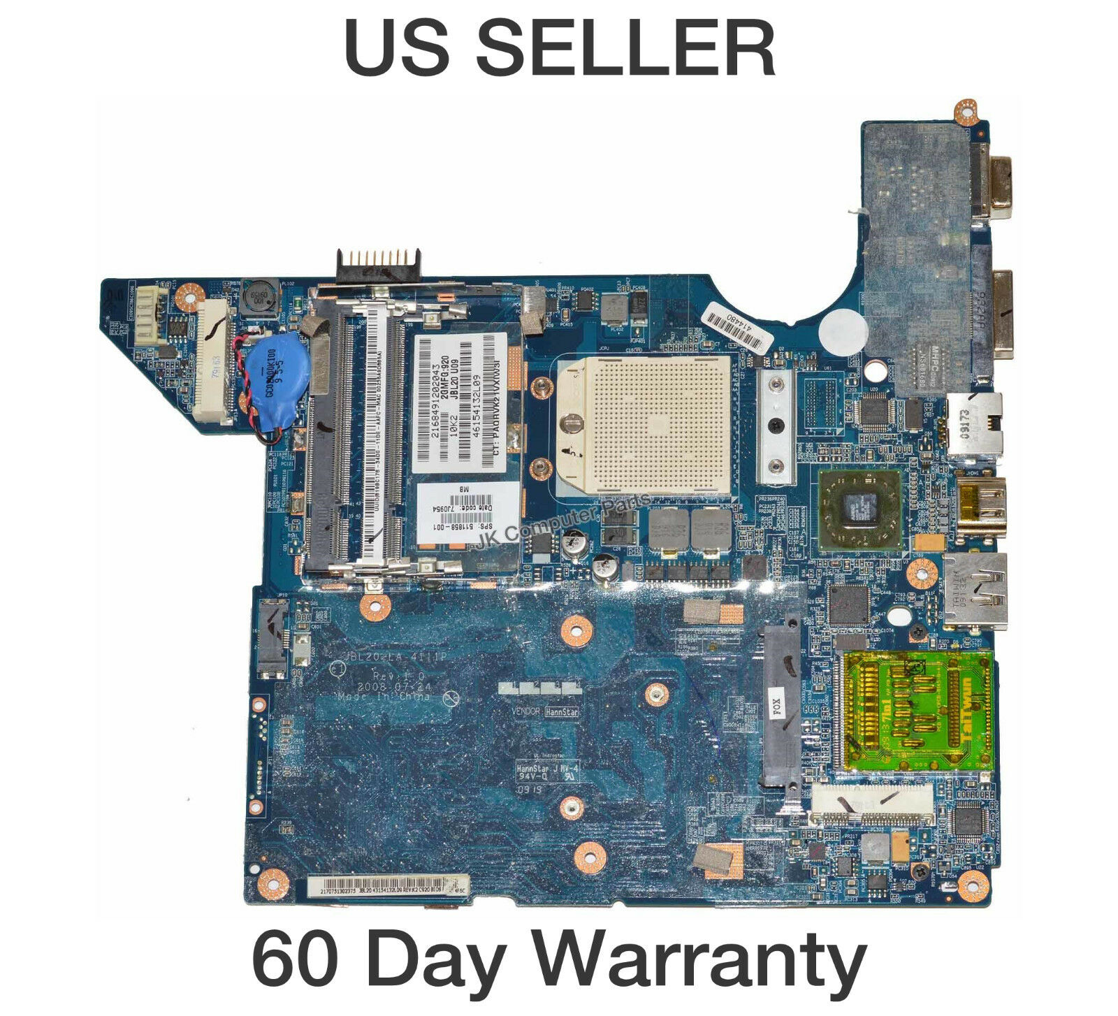 HP PAVILION DV4 LAPTOP MOTHERBOARD 511858-001 DV4-1212LA DV4-1213LA DV4-1214LA This motherboard is pulled f