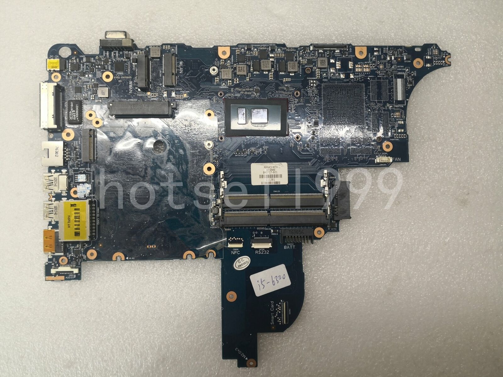 For HP Elitebook 640 G2 650 G2 Laptop Motherboard 840717-601 With I5-6300U Test Brand: HP Number of Memor