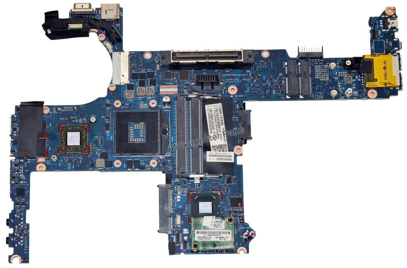 HP EliteBook 8470P Intel Laptop Motherboard S989 686041-001 Socket Type: Socket 989 Brand: HP MPN: 68604