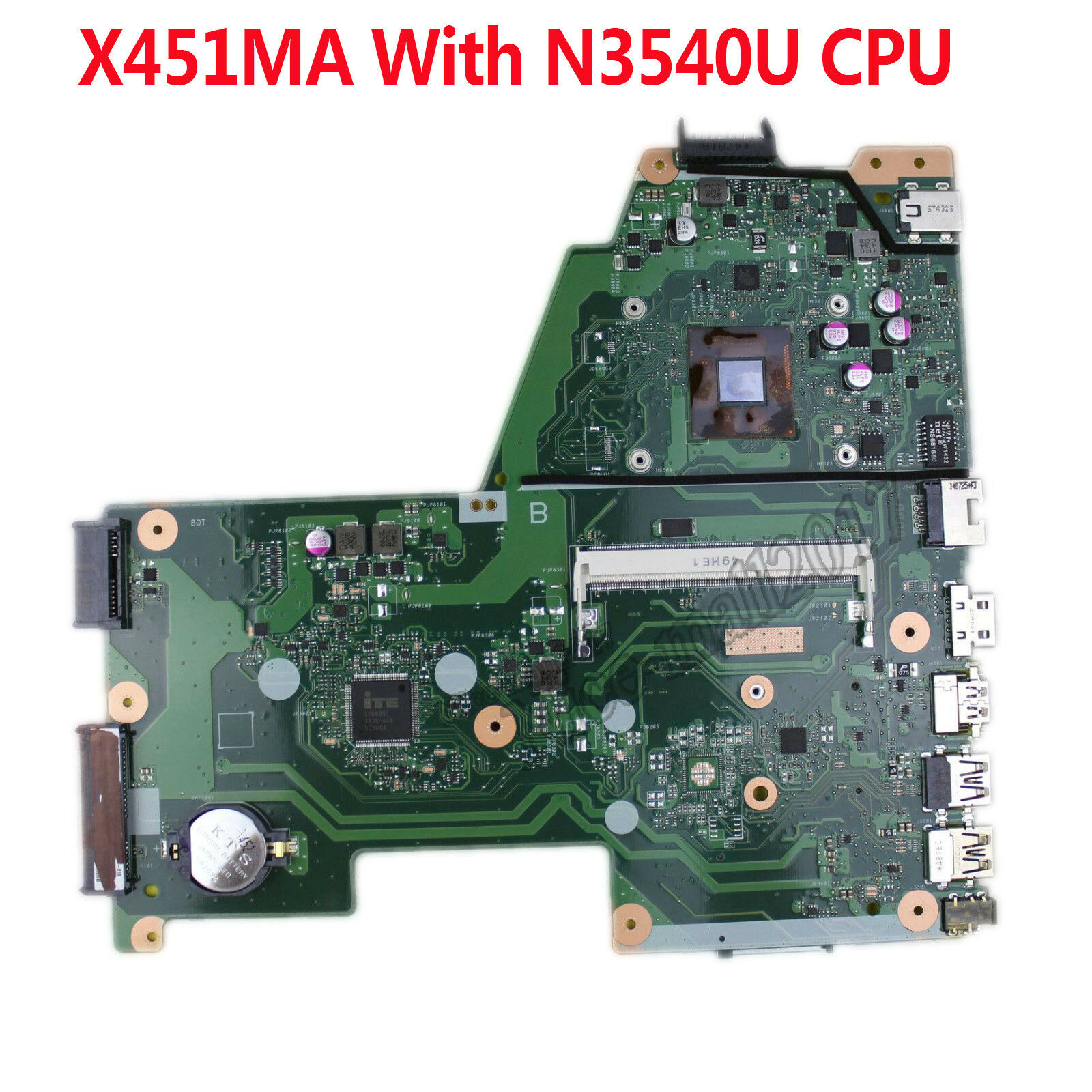 For Asus X451MA X451M F451M Notebook Motherboard N3520 CPU Main board 100% Test Warranty: 90 days Custom Bu