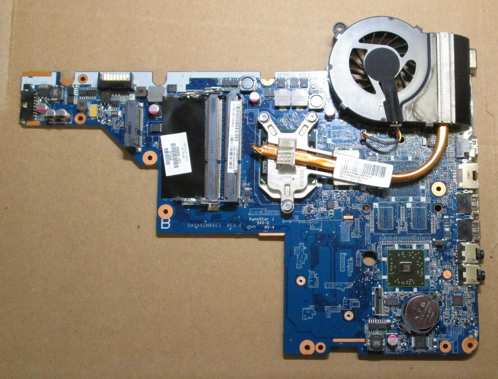 HP Pavilion G42/G62/CQ42/CQ62 AMD Motherboard Type: Motherboard Brand: HP MPN: 592809-001 HP Pavilio