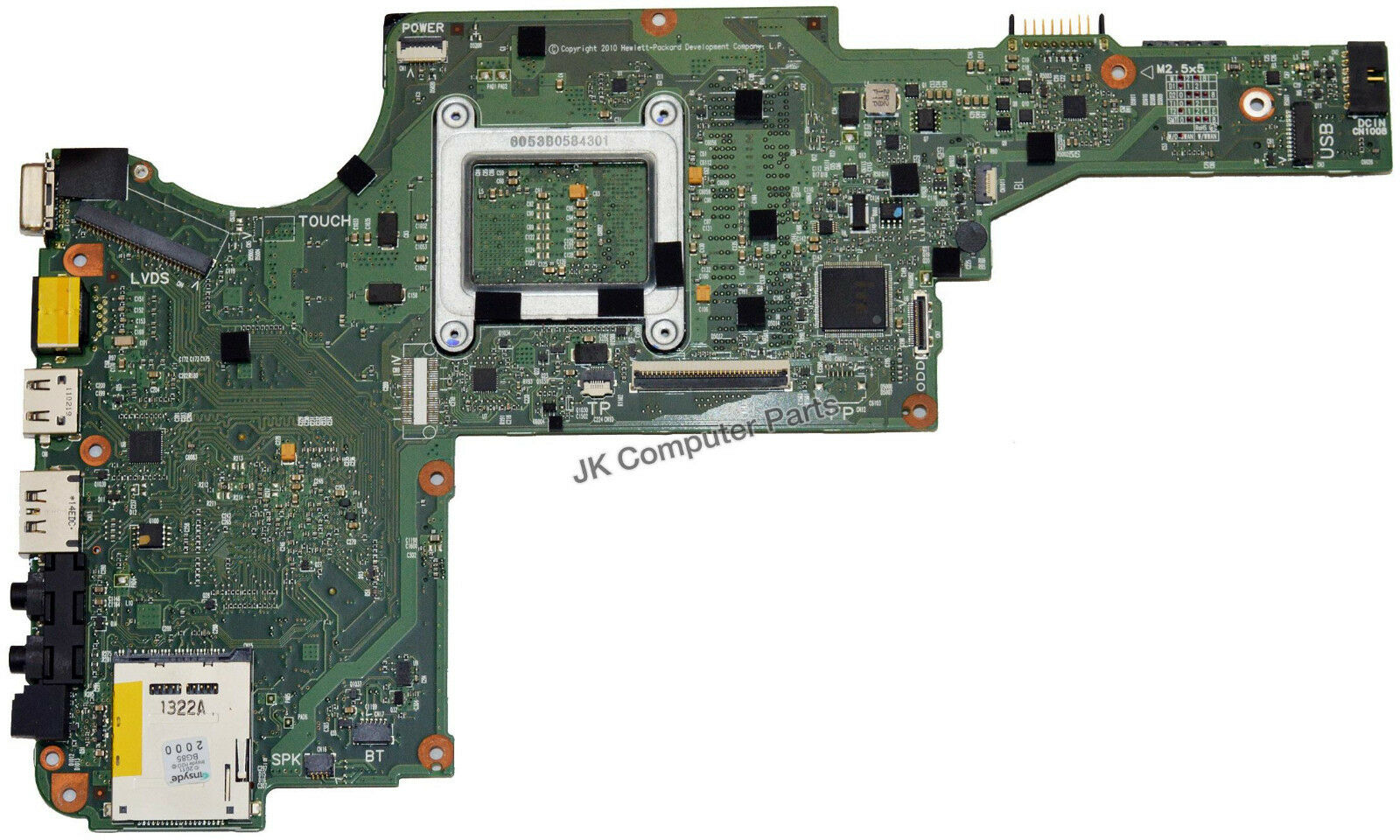 HP Pavilion DV5-2000 Intel Laptop Motherboard 607605-001 607605001 Brand: HP Compatible CPU Brand: Intel