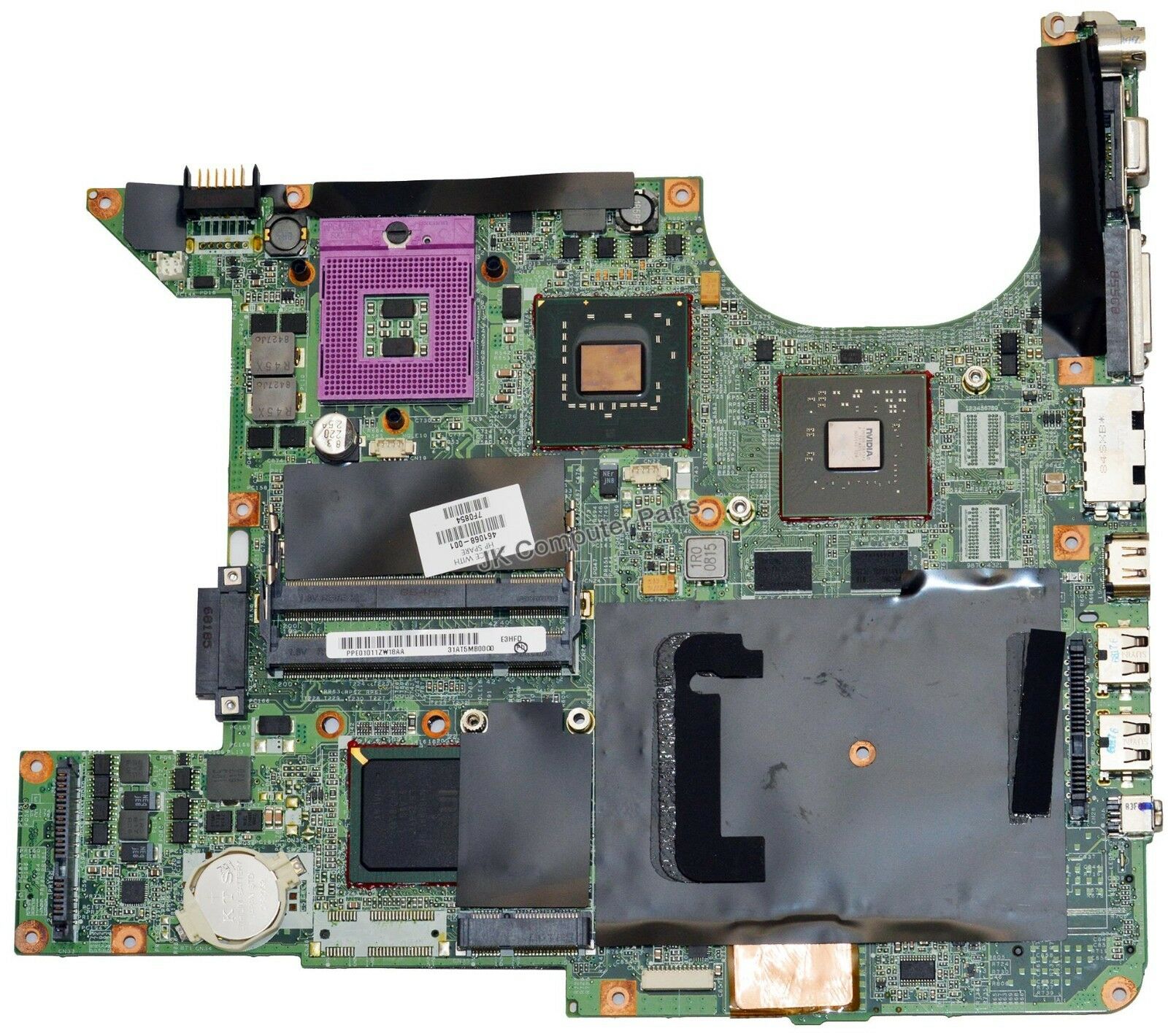 HP DV9700 DV9800 Intel Laptop Motherboard s478 461068-001 This motherboard is tested and is in 100% working