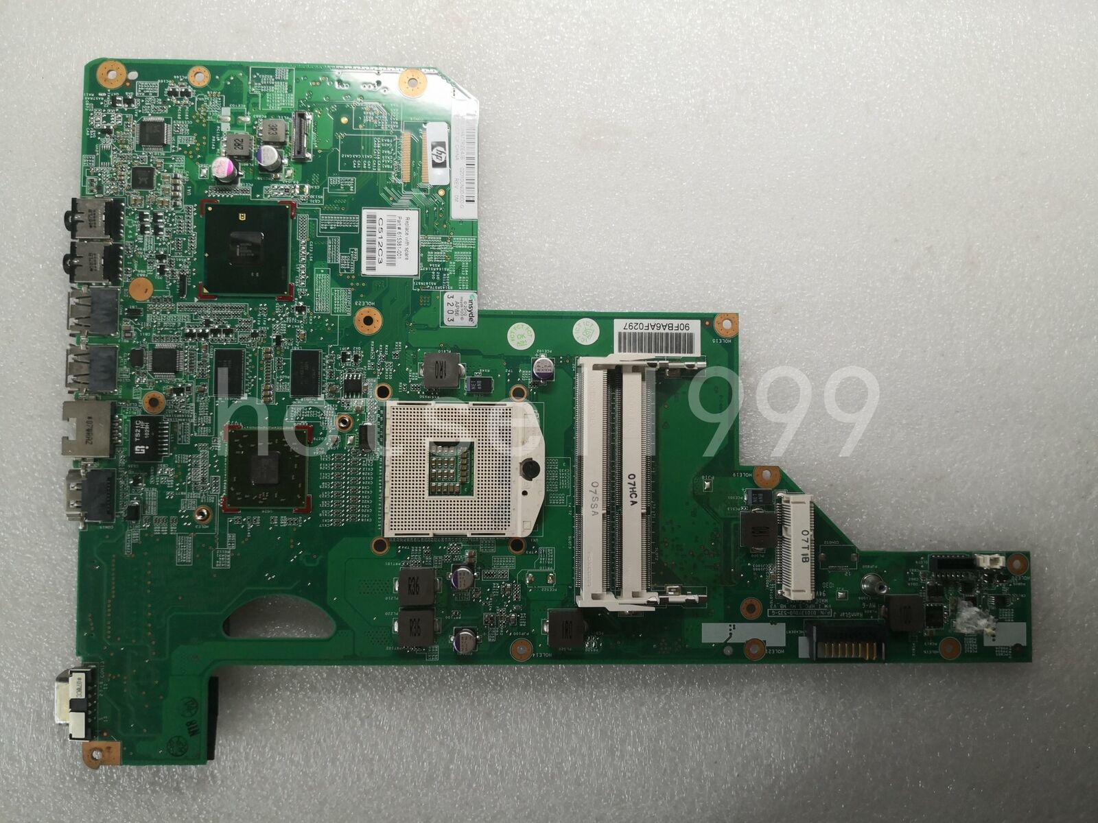 For HP G62 G72 Laptop Motherboard HM55 DDR3 SLGZS CPU 615381-001 tested OK Brand: HP Number of Memory Slot