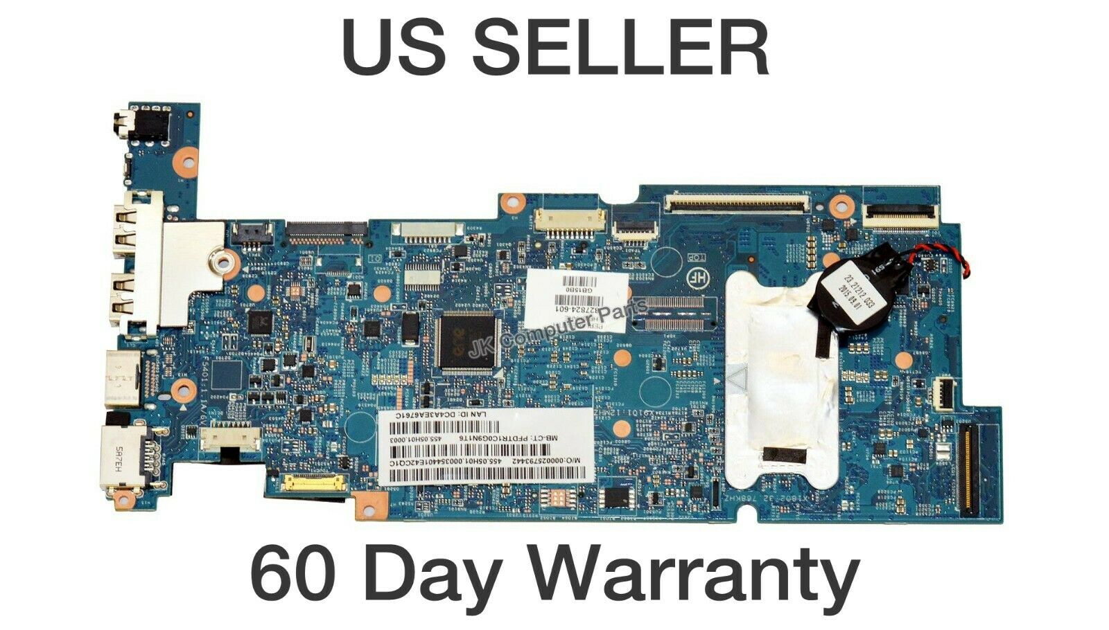 HP x360 13-S128NR Laptop Motherboard w/ Intel i5-6200U 2.3GHz CPU 827824-601 CPU Speed: 2.3 GHz MPN: 827824-