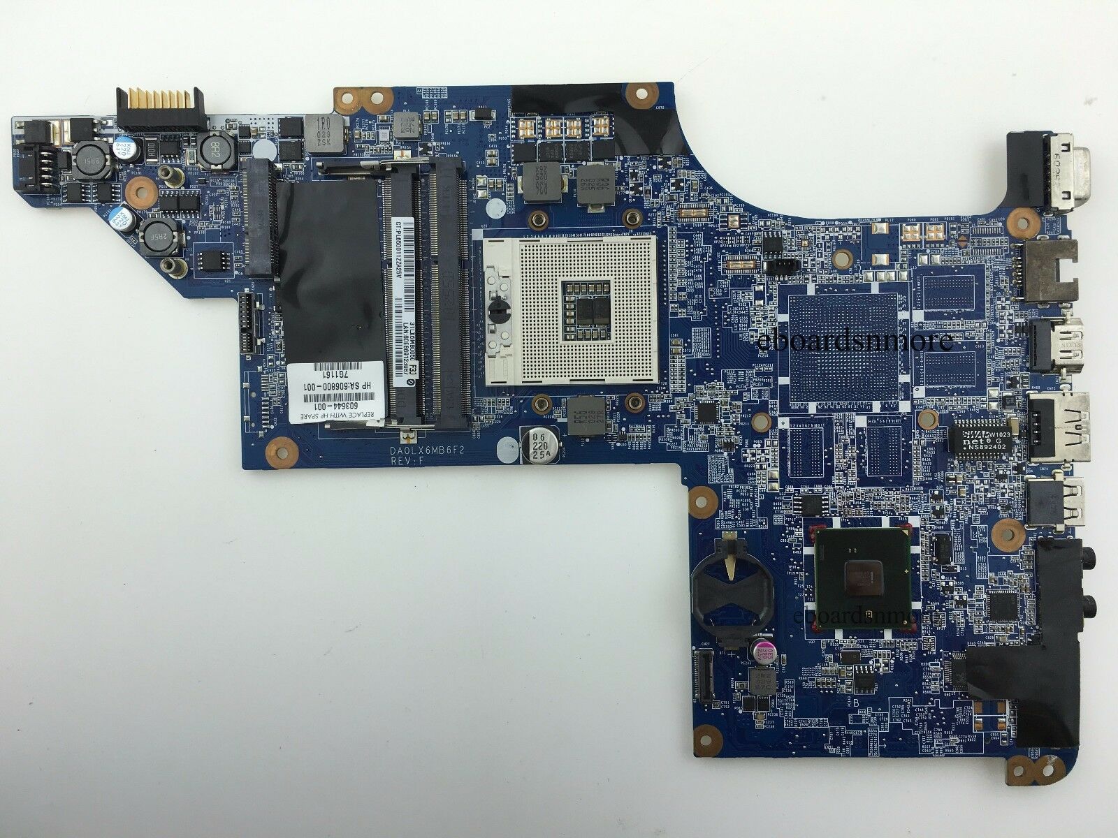 603644-001 Motherboard for HP DV6-3000 Series Laptops, DA0LX6MB6F2 intel HD A Compatible CPU Brand: Intel