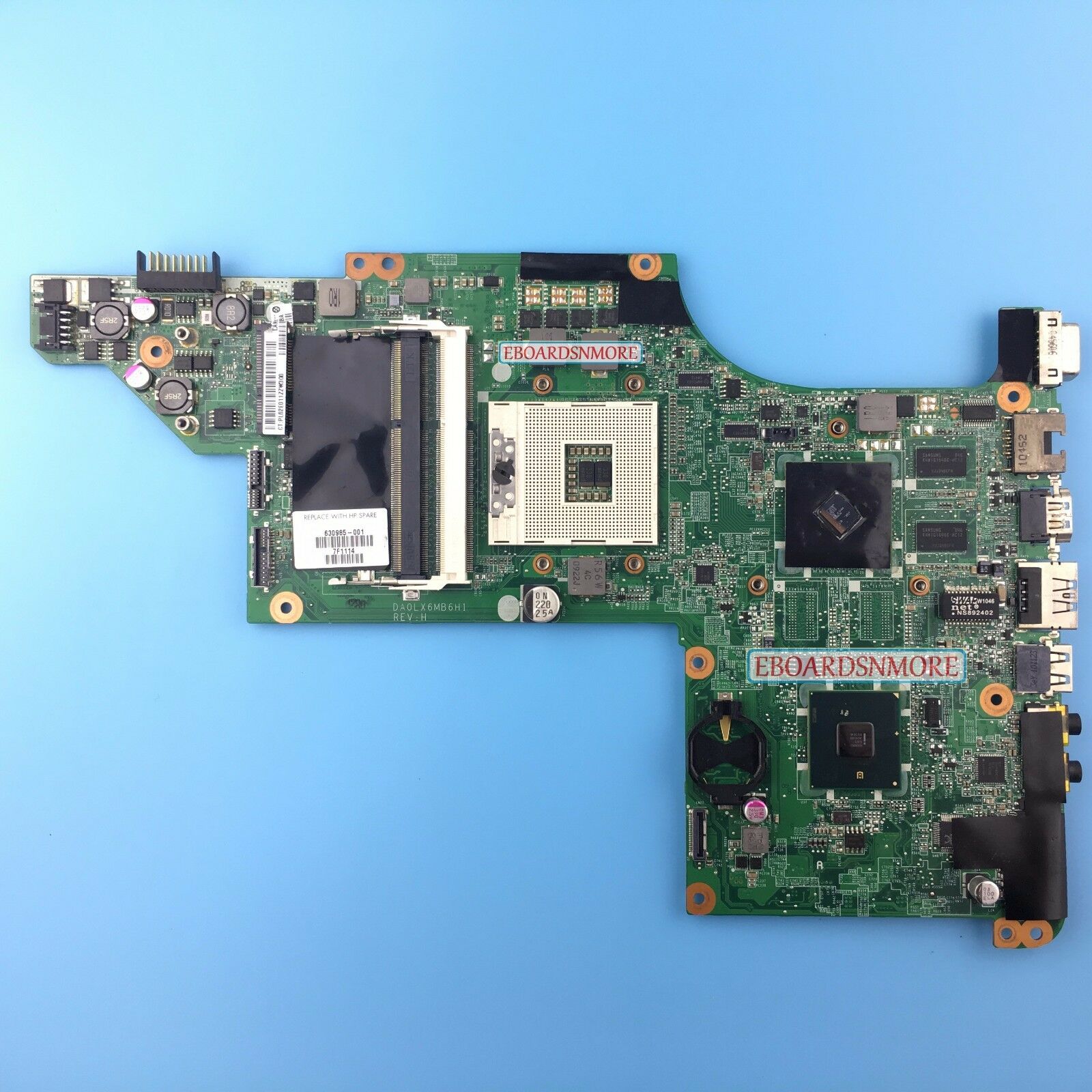 630985-001 for HP DV7 DV7-4000 Intel laptop motherboard,ATI HD6370,DA0LX6MB6H1 Number of Memory Slots: 2 B