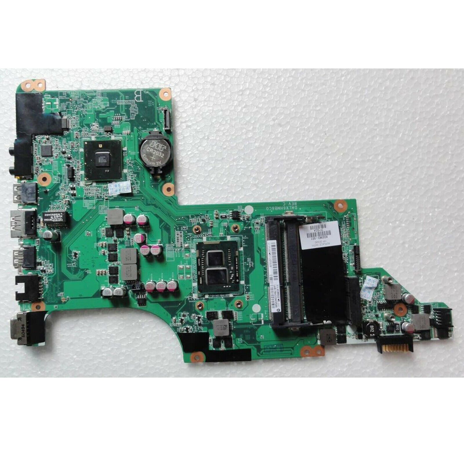 633383-001 Motherboard for HP DV6 DV6-3000 laptop, Integrated I3-350M cpu, A Brand: HP Input/Output Ports: