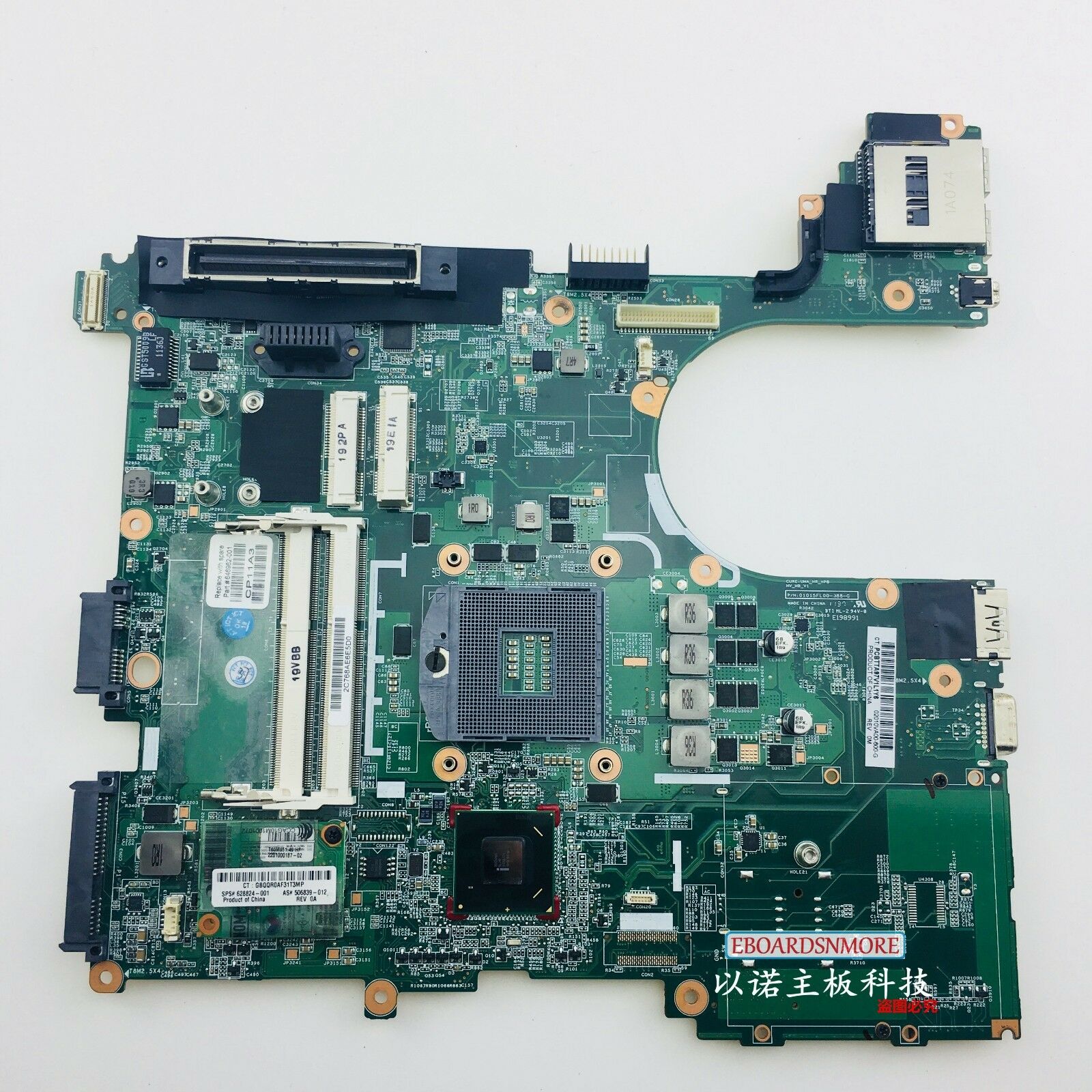 646962-001 HP ProBook 6560b EliteBook 8560P series Laptop motherboard QM67 Socket Type: See Description Num