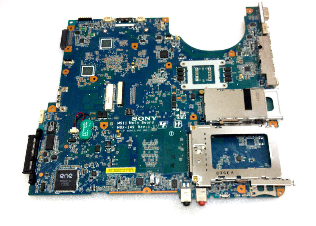 A1229523A Sony Vaio VGN-FE MBX-149 intel Motherboard 1P-006B500-8011 GENUINE Compatible CPU Brand: Intel Nu