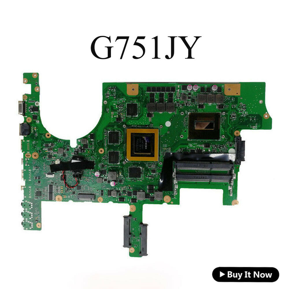 G751JY Motherboard Fit ASUS ROG G751J G751JL G751JT i7-4870HQ GTX980M Mainboard Compatible CPU Brand: Intel