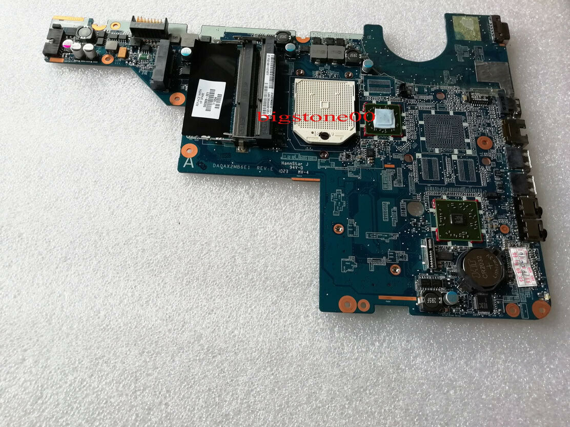 HP Pavilion CQ62 G62 CQ42 G42 Laptop Motherboard S1 DDR3 592809-001 DA0AX2MB6E1 Socket Type: Socket S1 Numbe