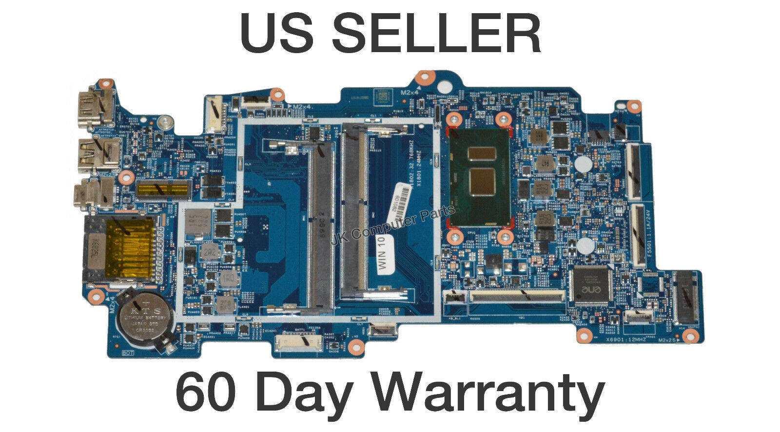 HP ENVY x360 M6-AQ Laptop Motherboard w/ Intel i5-7200U 2.5Ghz CPU 858872-601 Brand: HP Compatible CPU Bra