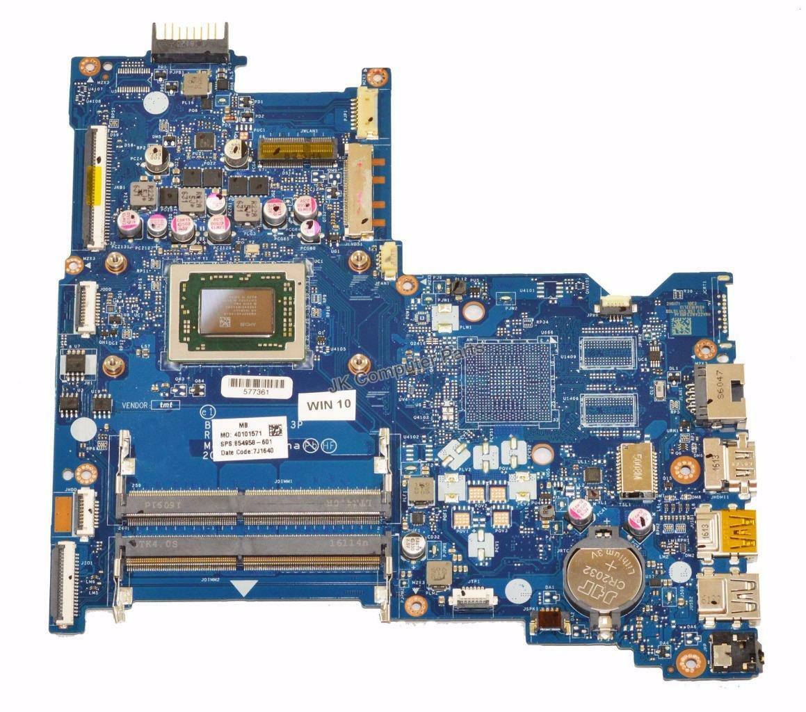 HP 15-AB Laptop Motherboard TS w/ AMD A10-9600P 2.4Ghz CPU 854958-601 HP 15-AB Laptop Motherboard TS w/ AMD