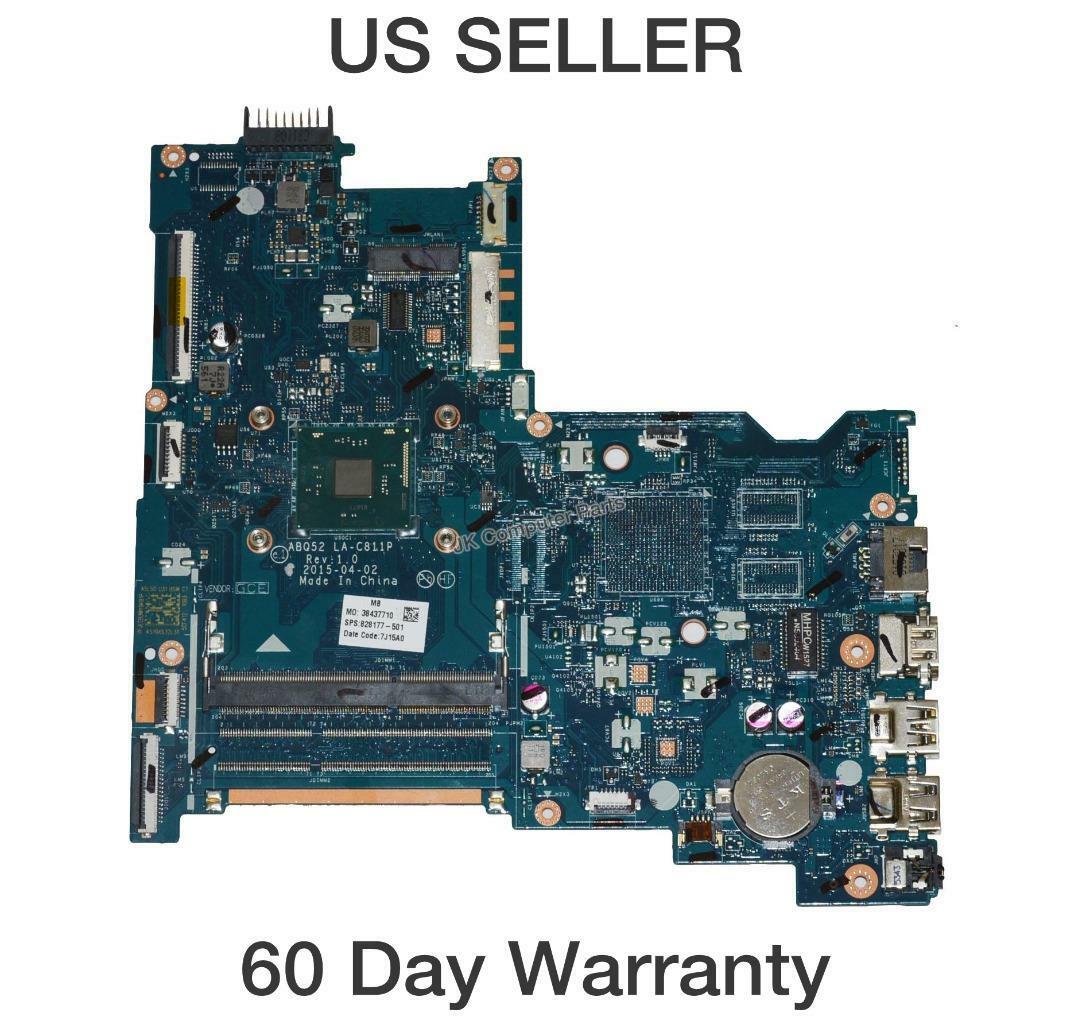 HP 15-AC Laptop Motherboard w/ Intel Celeron N3150 1.6Ghz CPU 828177-501 This motherboard is pulled from a n