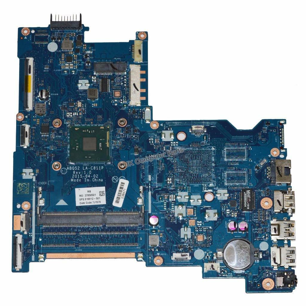 HP 15-AC Laptop Motherboard TS w/ Intel Pentium N3700 1.6Ghz CPU 816812-501 Brand: HP MPN: 816812-501 UPC: