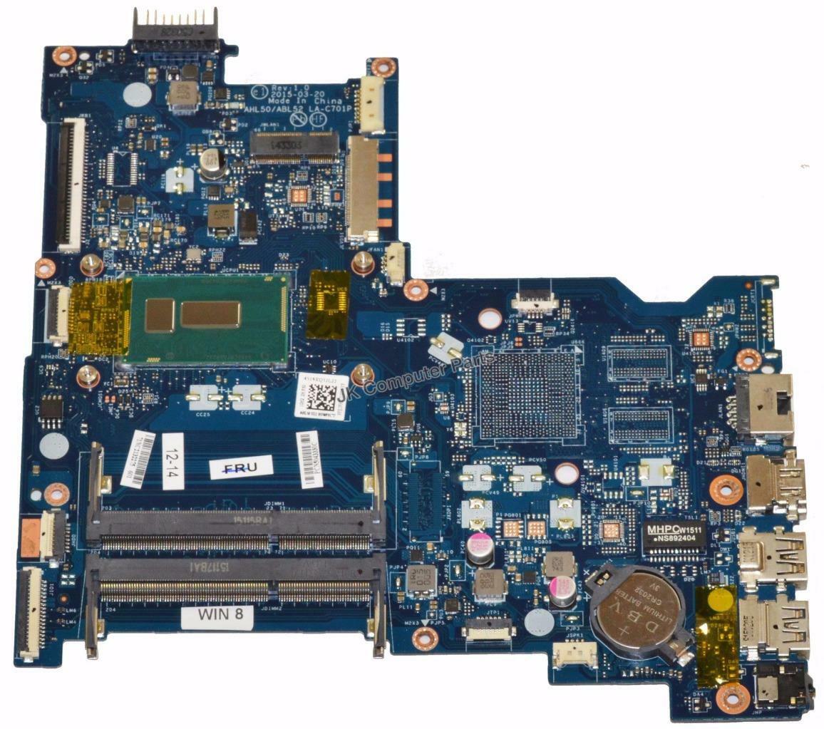 HP 15-AC113CL Laptop Motherboard TS w/ Intel i3-5010U 2.1Ghz CPU 816811-601 Brand: HP Compatible CPU Brand: