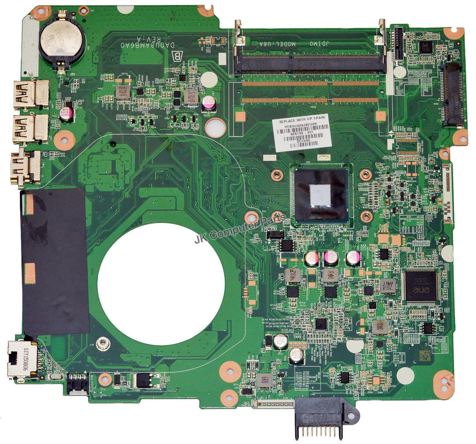 HP 15-F Laptop Motherboard Intel Pentium N3540 2.16Ghz CPU 828166-001 This motherboard is pulled from a new,