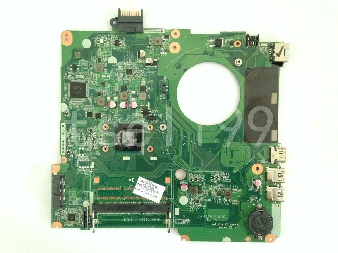 FOR HP 15-F laptop motherboard 792575-501 DAU88MMB6A0 DDR3 tested ok Brand: HP Number of Memory Slots: 1 MP