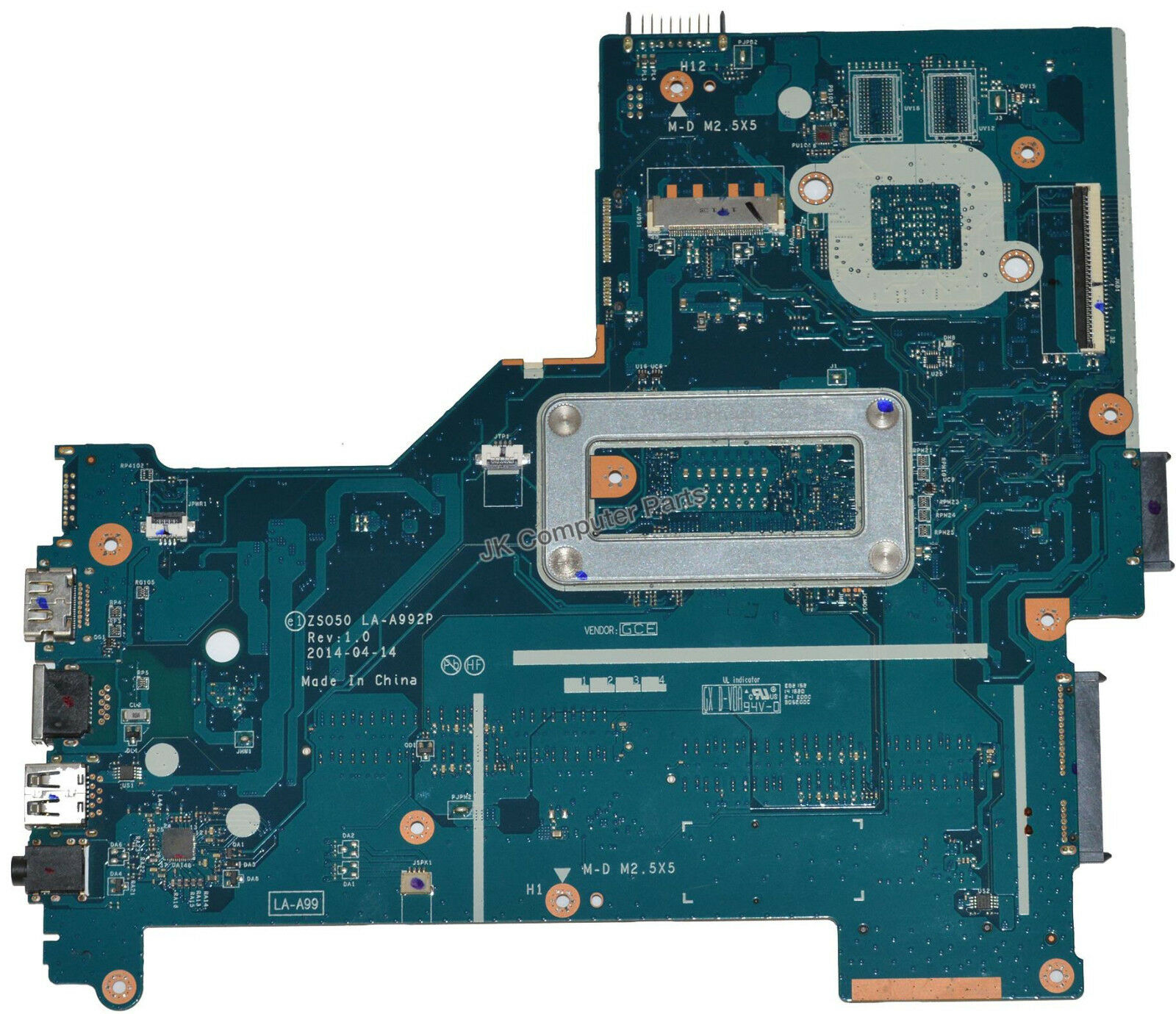 HP 15-R Laptop Motherboard w/ Intel i3-4010U 1.7Ghz CPU 764109-501 Brand: HP Compatible CPU Brand: Intel M