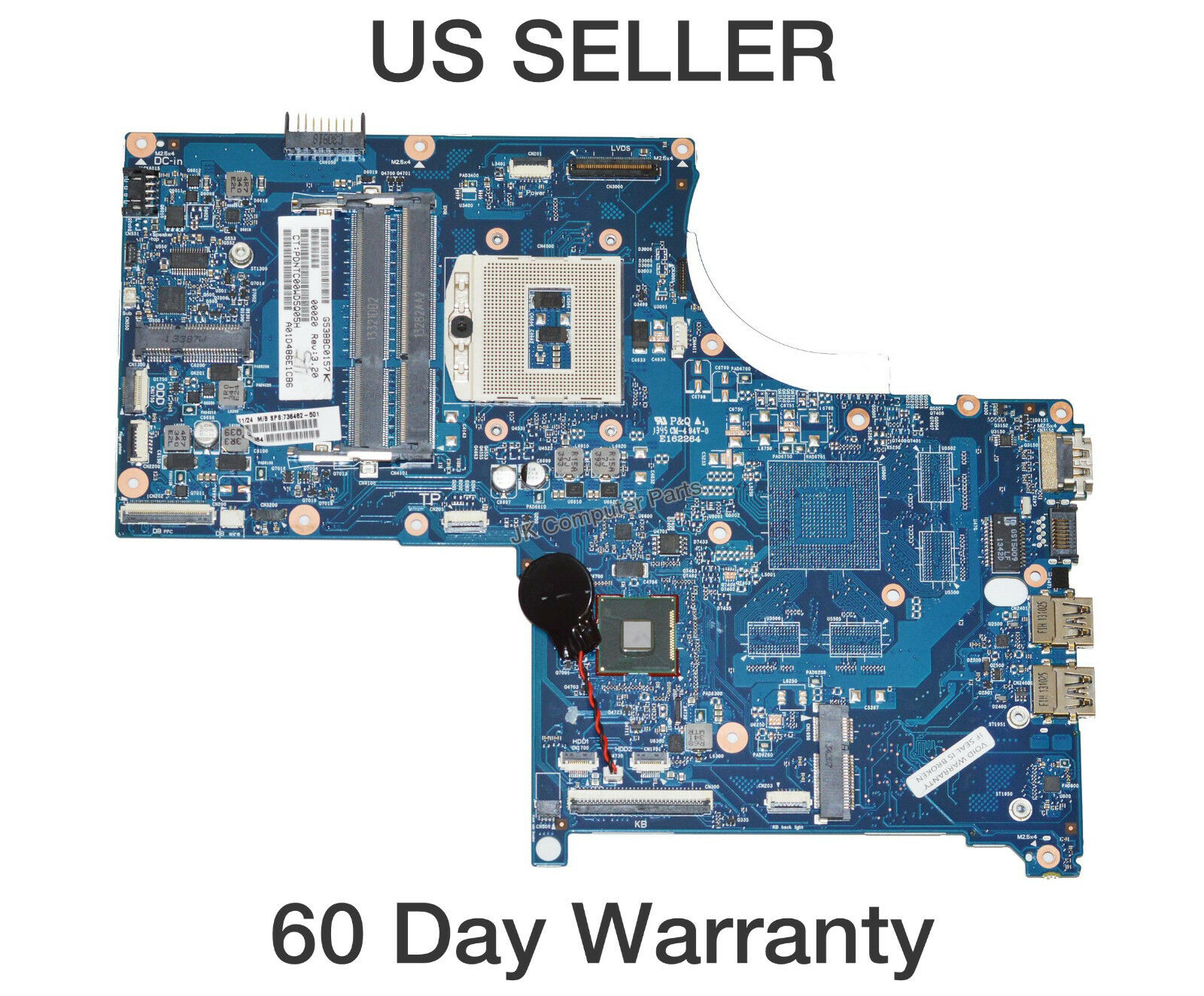 HP Envy Quad 17-J Intel Laptop Motherboard s947 736482-501 736482501 Brand: HP MPN: 736482-501 UPC: Does