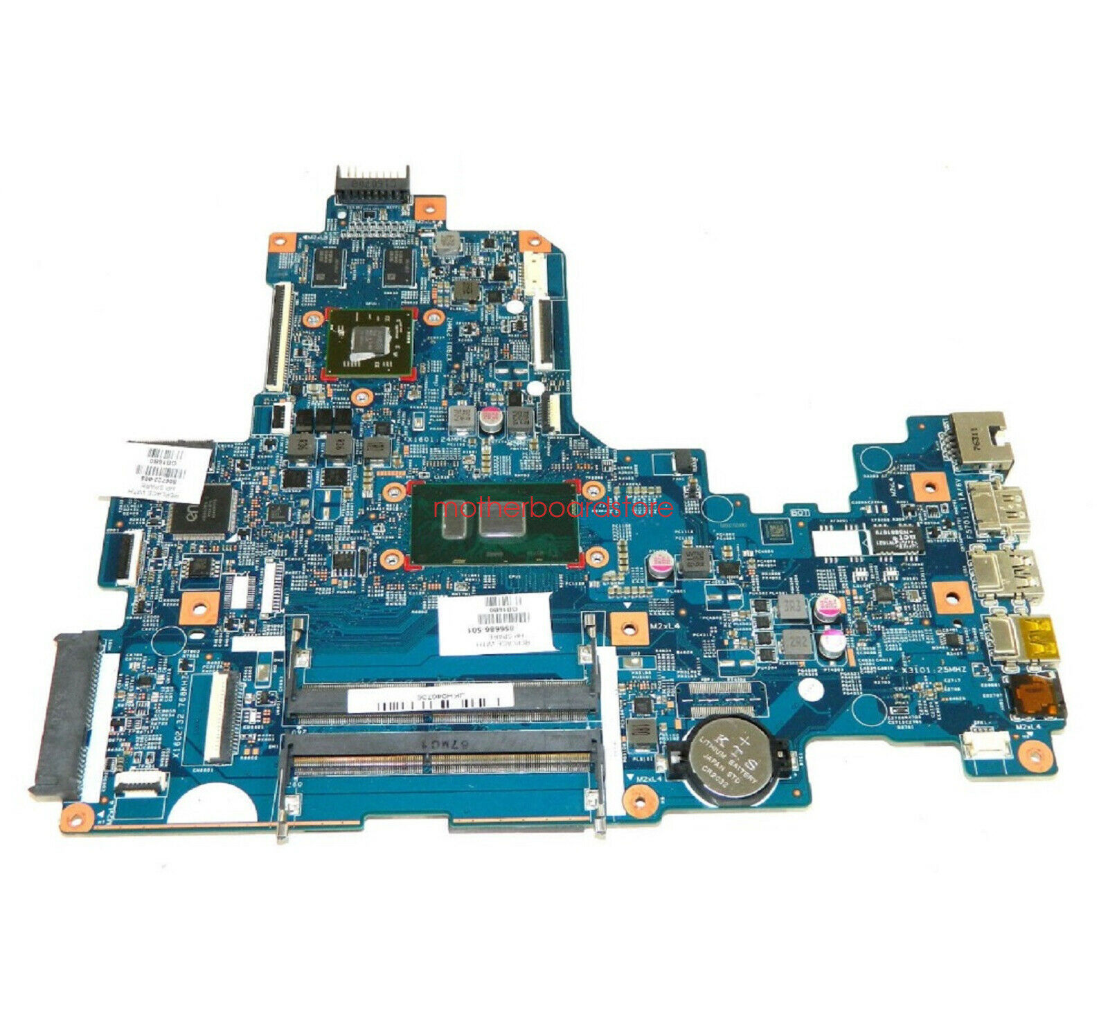 HP 17-X 17-BA w/ i5-6200U CPU Motherboard 856686-001 856686-501 856686-601 Test Brand: HP Compatible CPU B