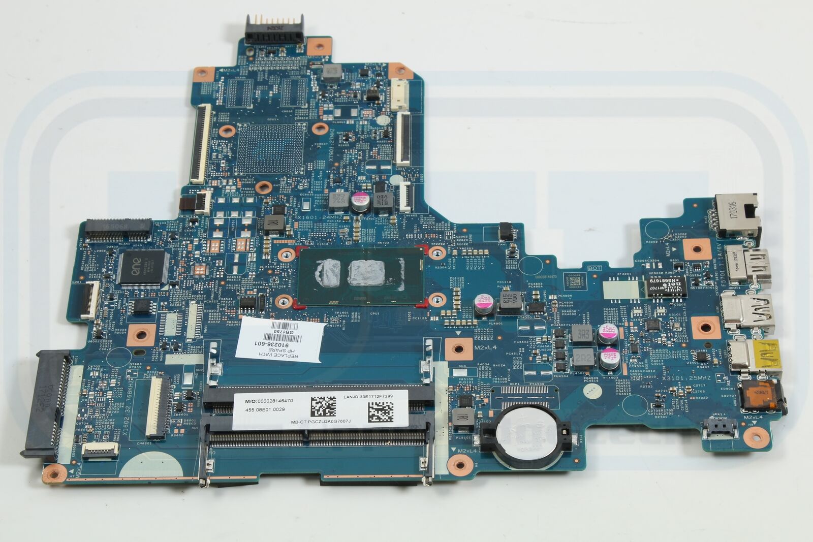 HP 17-X047CL Laptop Motherboard 910236-601 i3-6006U 2.0 GHz Intel Tested Brand: HP Socket Type: integrated