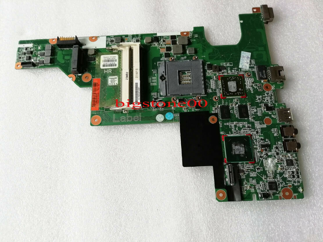 HP Compaq 431 630 CQ43 CQ57 Intel HM65 Laptop Motherboard 646179-001 Tested ok Socket Type: Socket 988B Bran