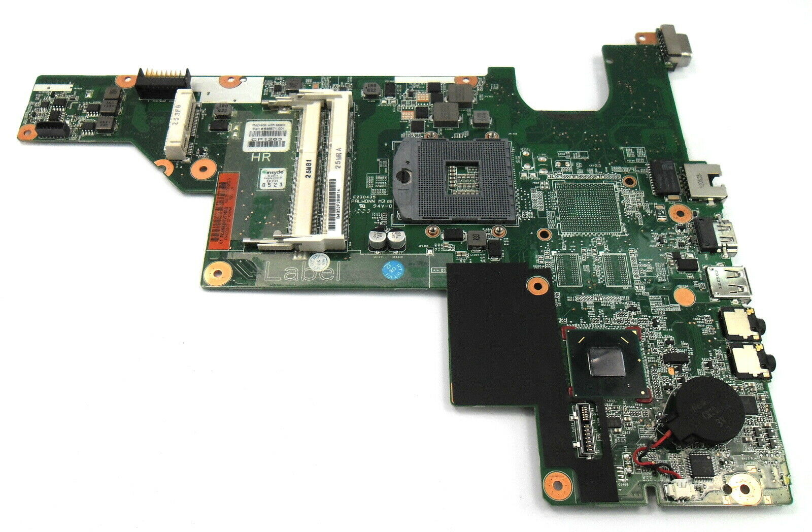 HP 646671-001 630 Sockert rPGA-988B Laptop Motherboard Condition Used All items are fully tested and working