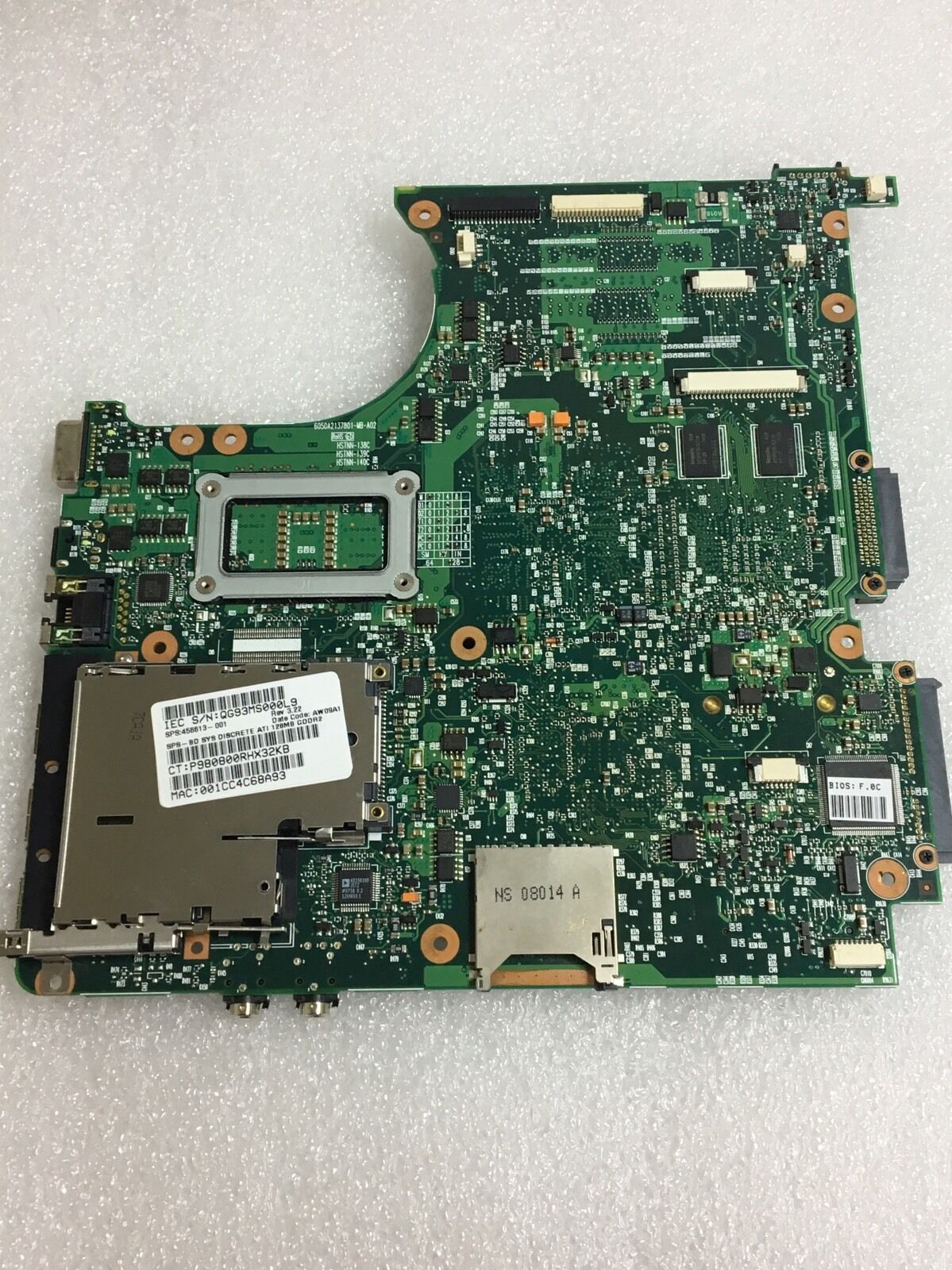 NEW x 1 HP COMPAQ 6520s 6820s INTEL LAPTOP MOTHERBOARD 456613-001 DESCRIPTION YOU ARE BUYING A NEW x 1 HP