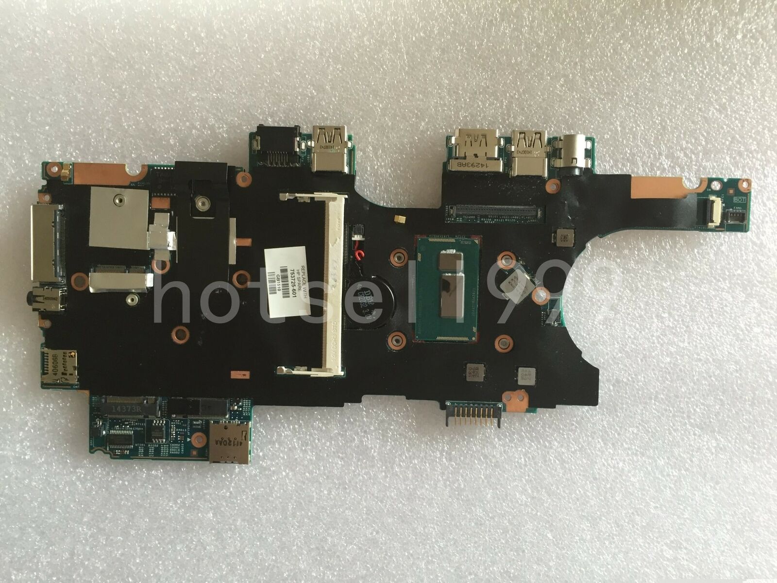For HP 810 G2 Laptop Motherboard 753725-601 13246-1 48.4OX3.011 With SR1ED I5-4 Brand: HP Number of Memory