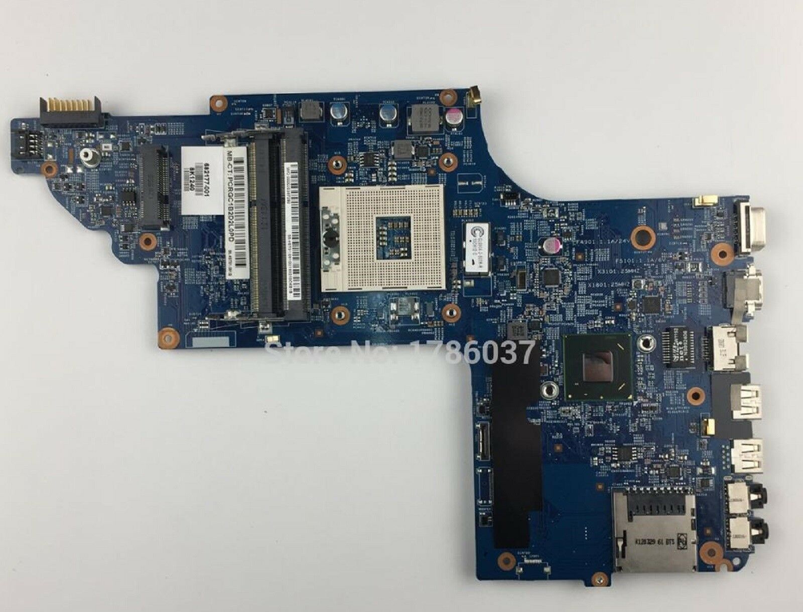 HP DV6 DV6-7020US DV6-7024NR DV6T-7000 Intel HM77 Motherboard 682177-001 Test OK Compatible CPU Brand: Int