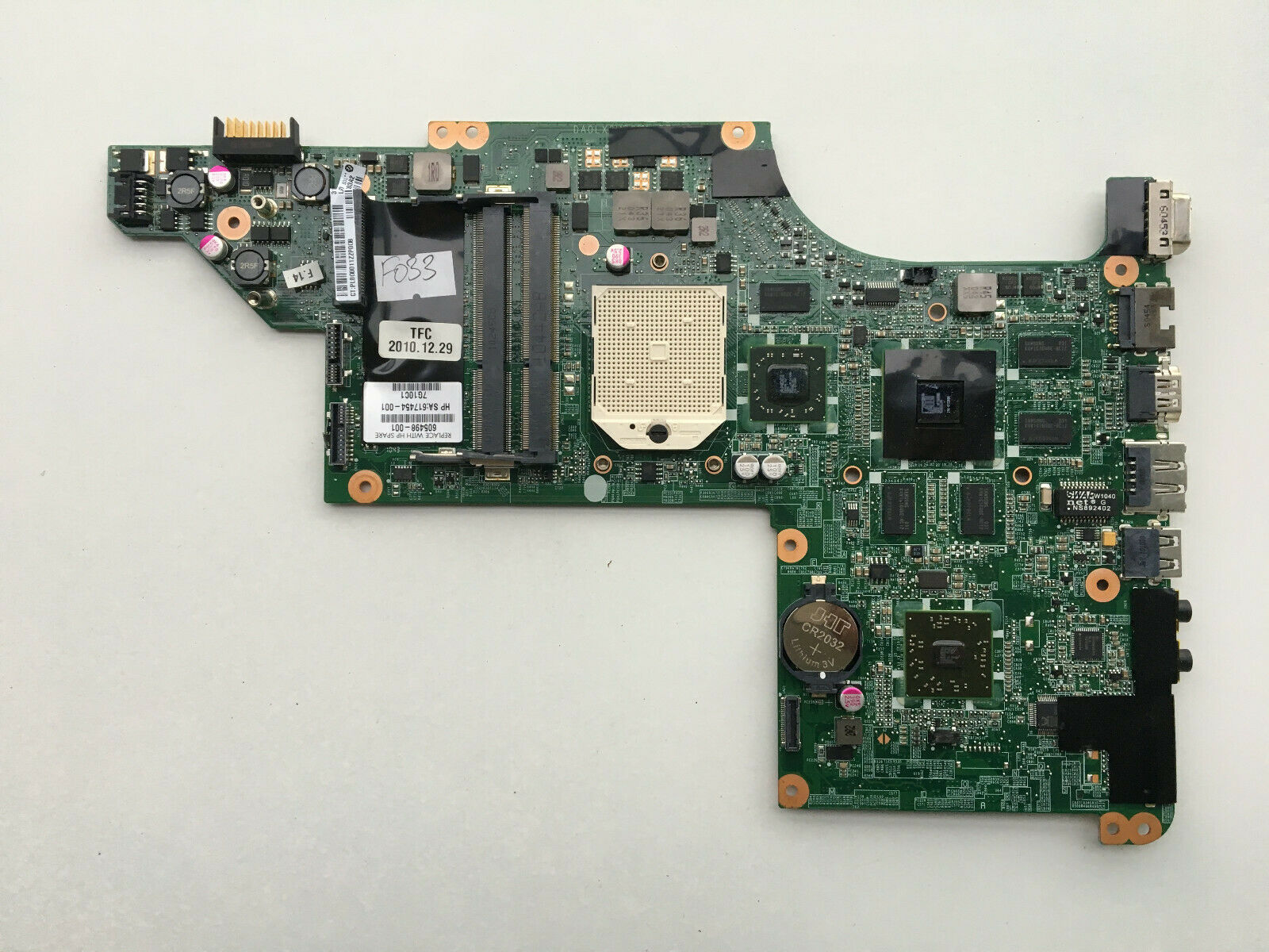 HP Pavilion DV7-4000 series FAULTY motherboard 605498-001 615687-001 DA0LX8MB6E1 HP Pavilion DV7-4000 serie