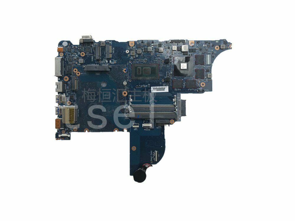 FOR HP Elitebook 640 650 G2 Laptop motherboard 840713-001 I7-6600U R7 M365X test Brand: HP Number of Memo - Click Image to Close