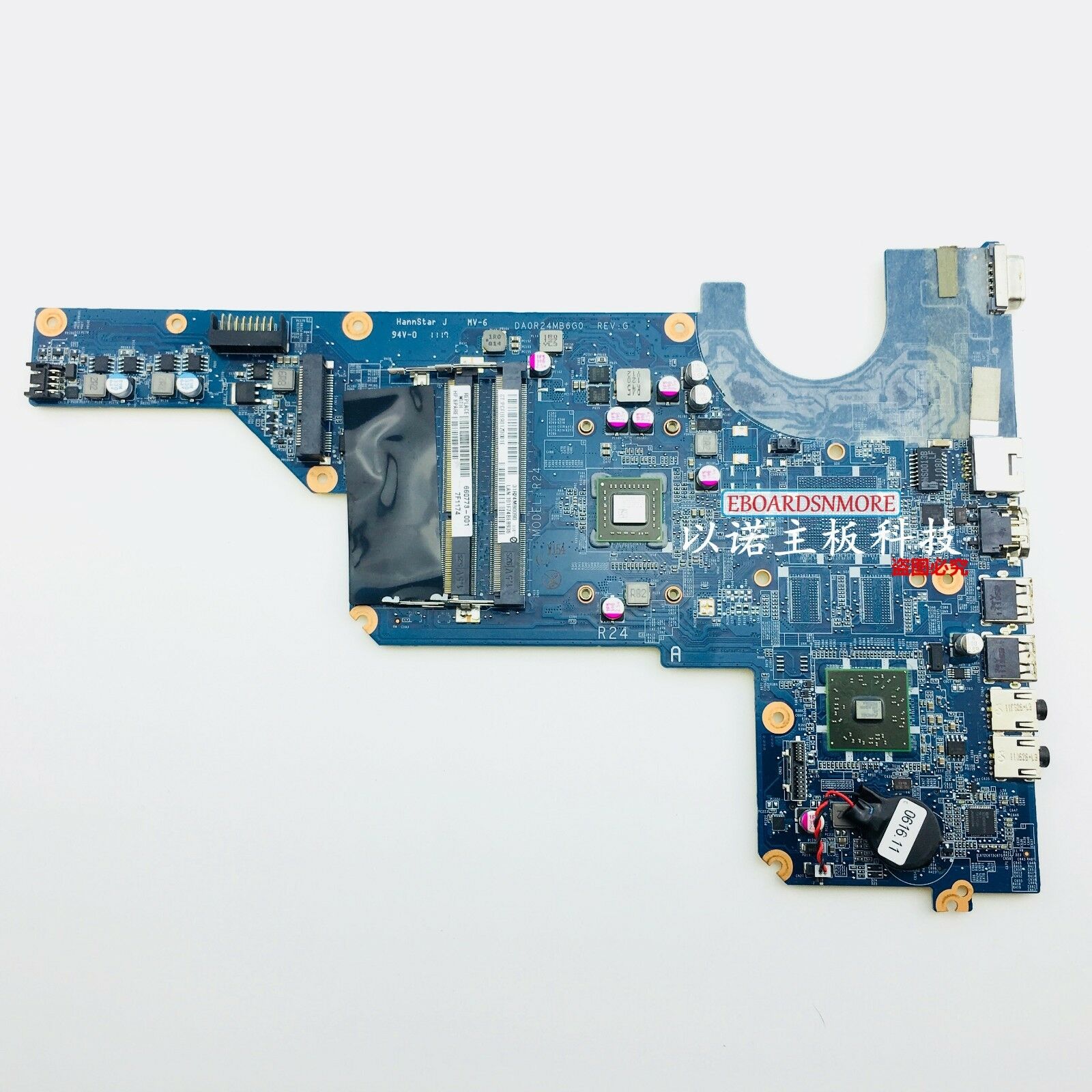 HP Pavilion G6 G7 G7-1000 Series Laptop Motherboard 660773-001 DA0R24MB6G0 Compatible CPU Brand: AMD MPN: