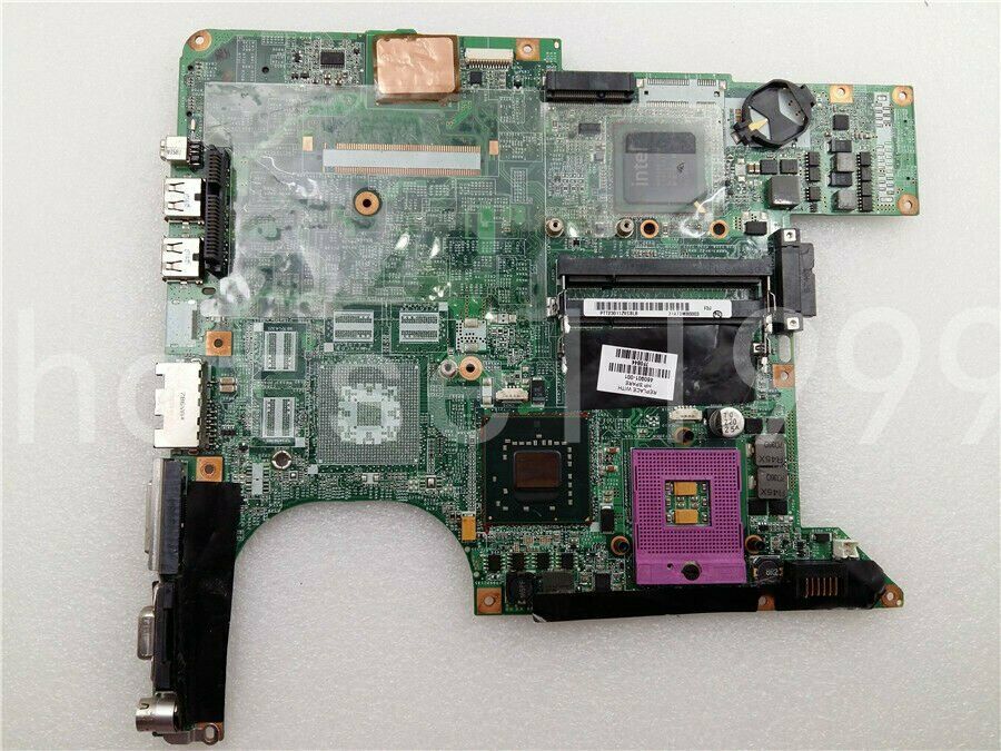 FOR HP Pavilion DV6000 laptop Motherboard GM965 DA0AT3MB8F0 460901-001 tested Ok Brand: HP Number of Memory - Click Image to Close